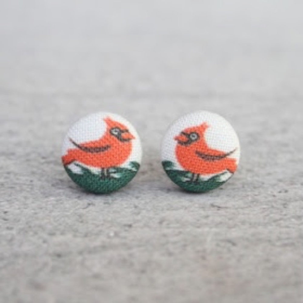 NWT Cardinal earrings